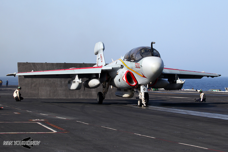 Illustration for article titled The EA-6B Prowler's Last Cruise Is Showcased In These Exclusive Photos